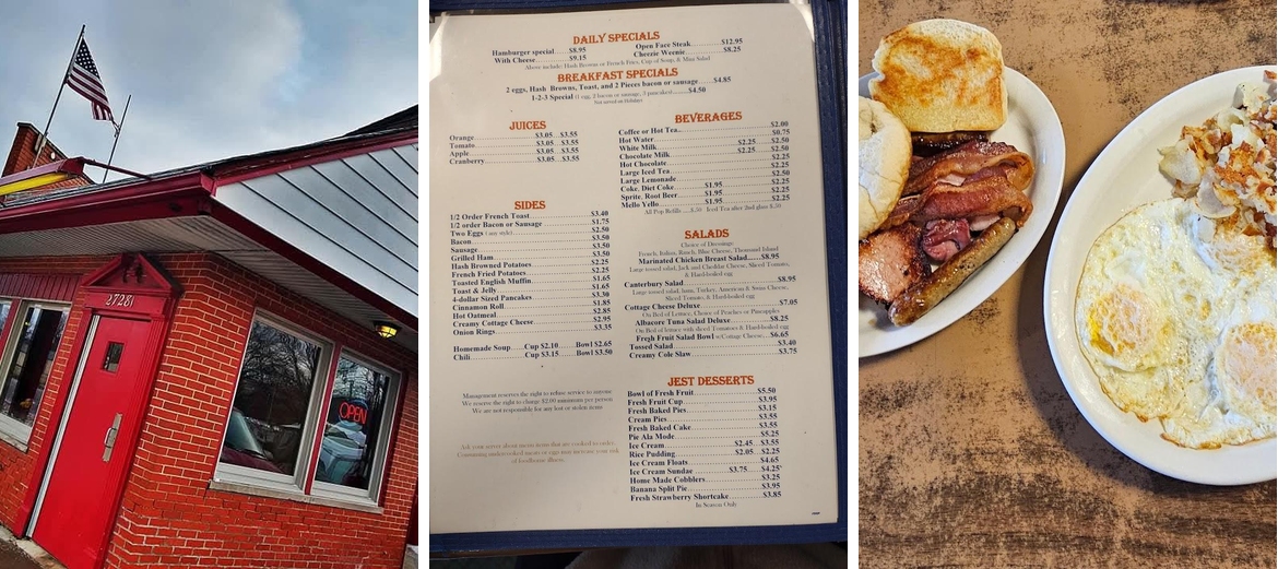 Canterbury Palace Menu